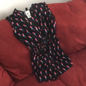 Forever 21 PARROT romper!! NWT! So cute
